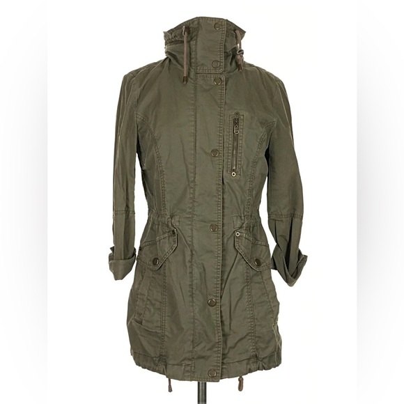 Marc New York Andrew Marc Jackets & Blazers - Marc New York Andrew Marc Olive Utility Cargo Jacket